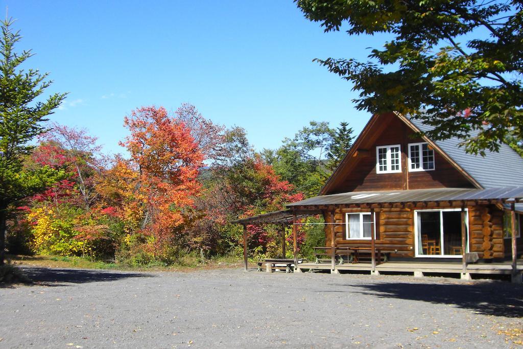 Log Cottage Freetime Tsumagoi Bagian luar foto