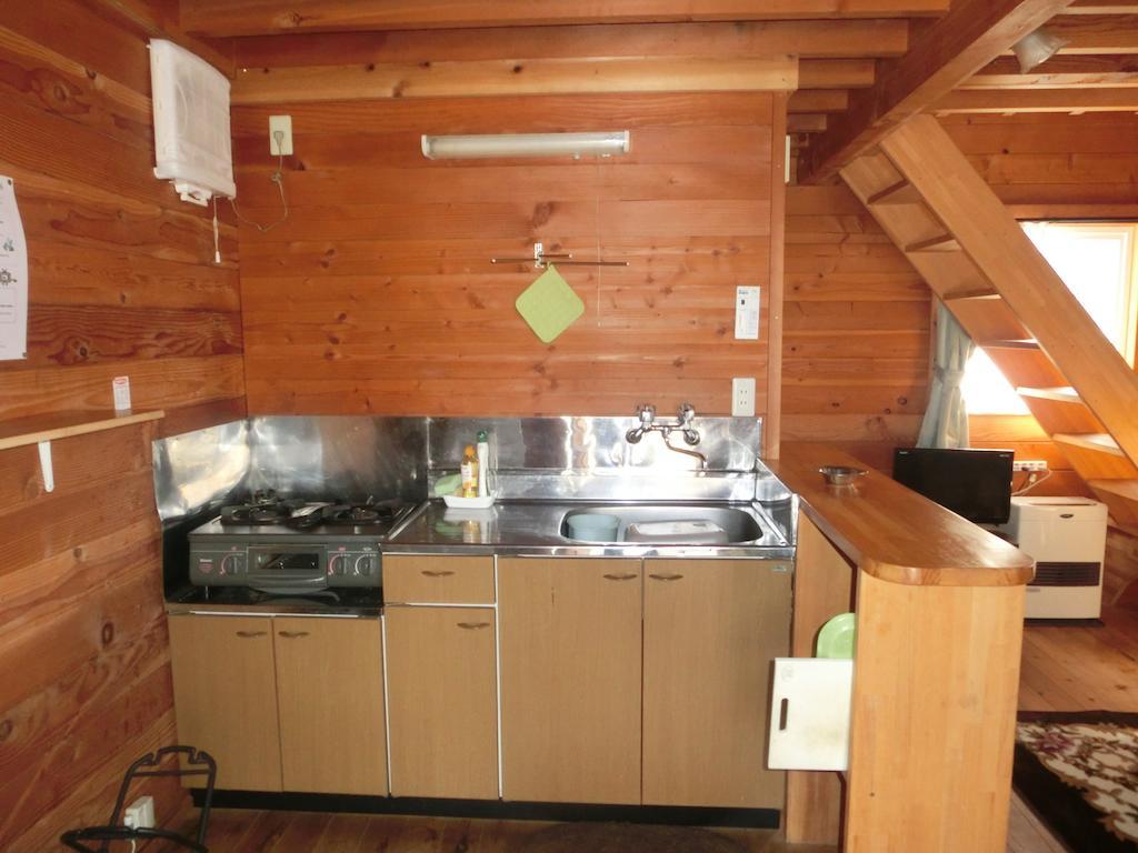 Log Cottage Freetime Tsumagoi Bagian luar foto
