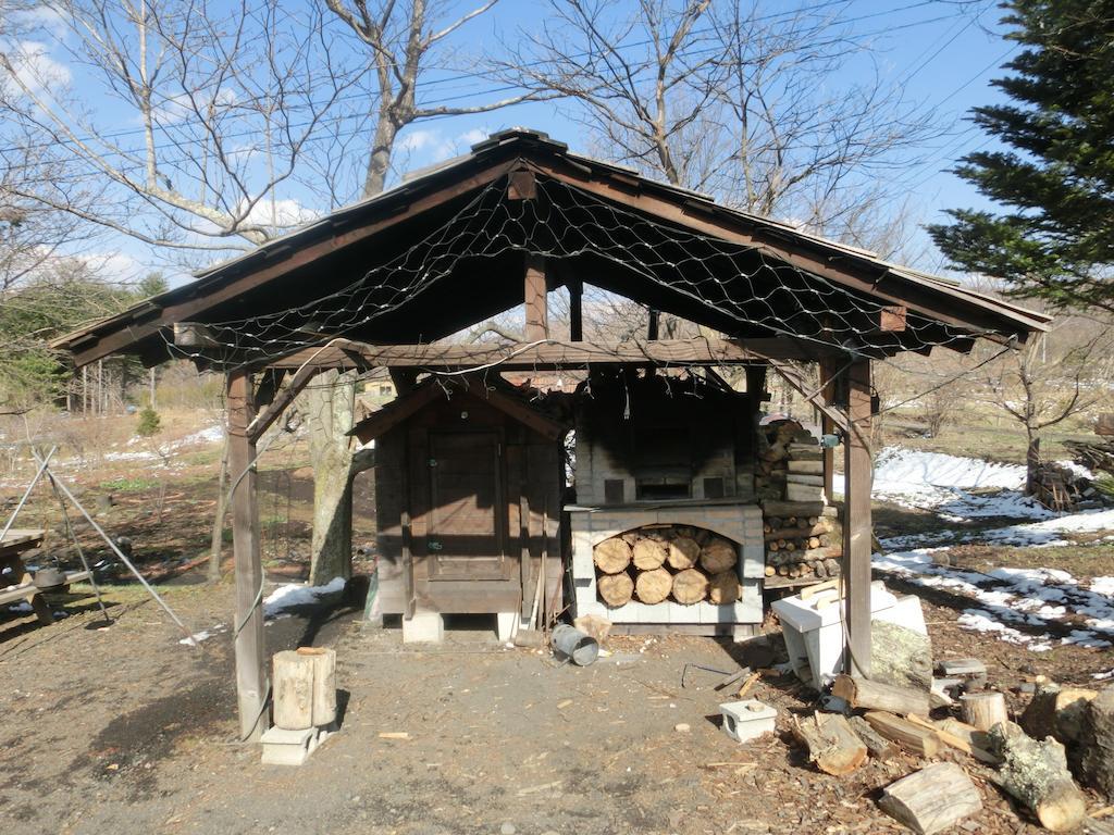 Log Cottage Freetime Tsumagoi Bagian luar foto